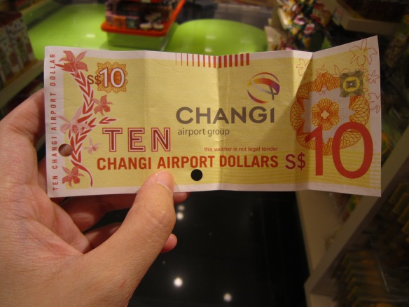 $10 Changi Voucher